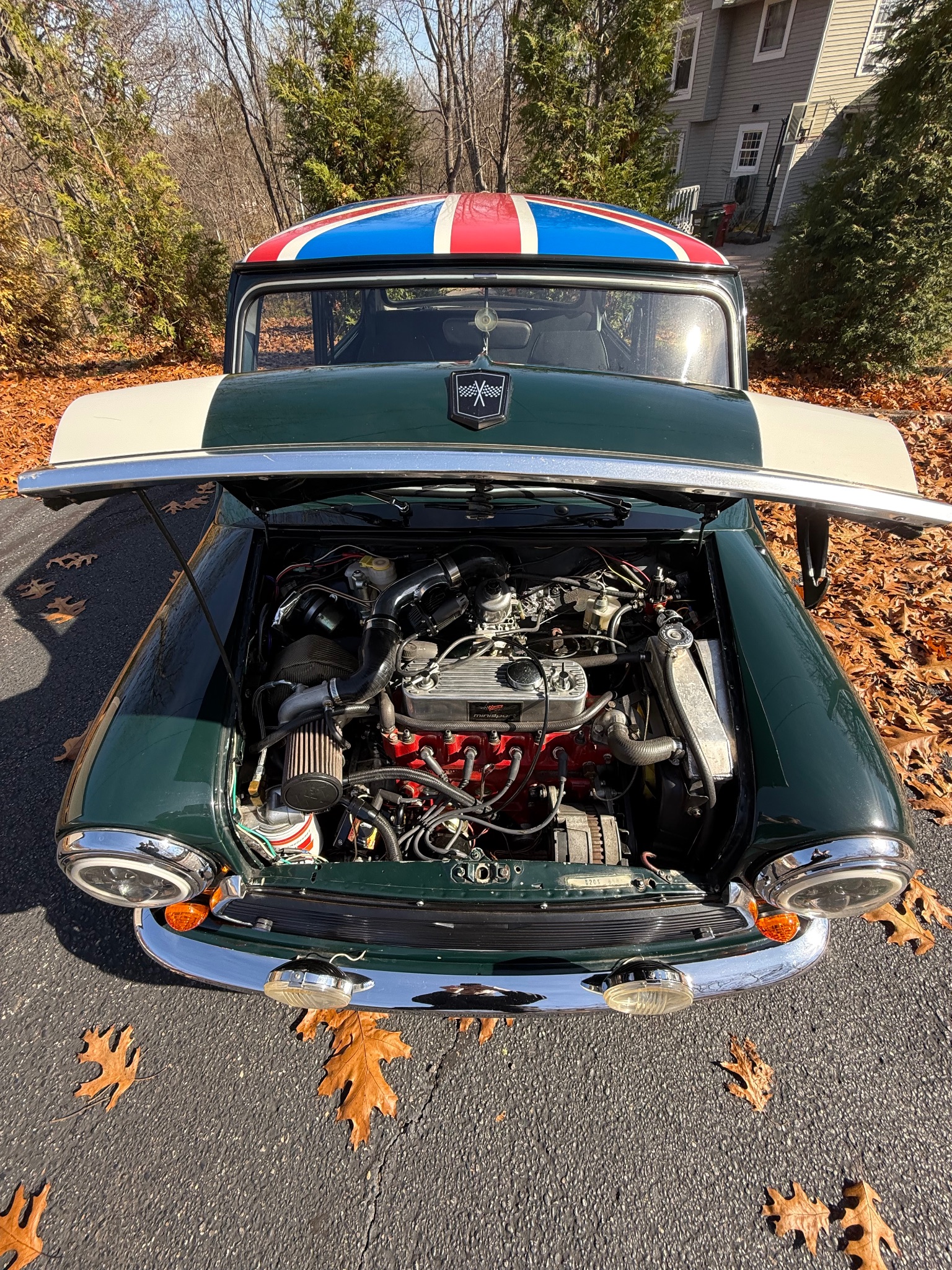 1967 Turbo Morris Mini - body 1